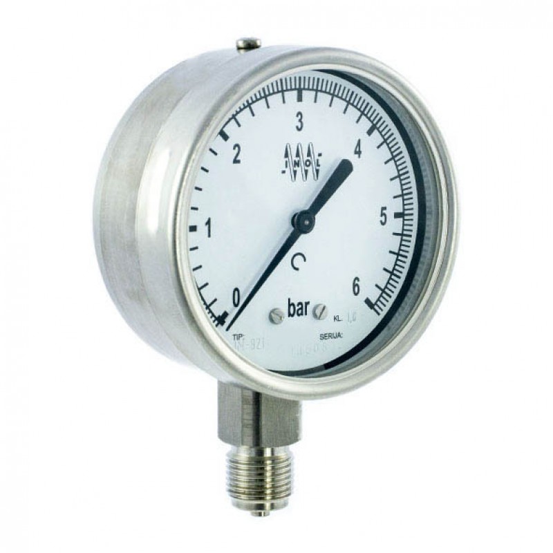 Industrijski inox manometar INOL 820 / 821 / 826